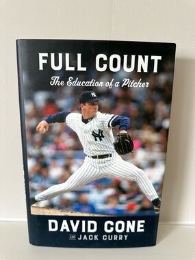 David Cone "Full Count" Hardcover Book